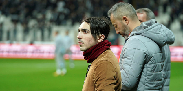 Abdülkadir Ömür, Trabzonspor - Beşiktaş derbisinde tribünde