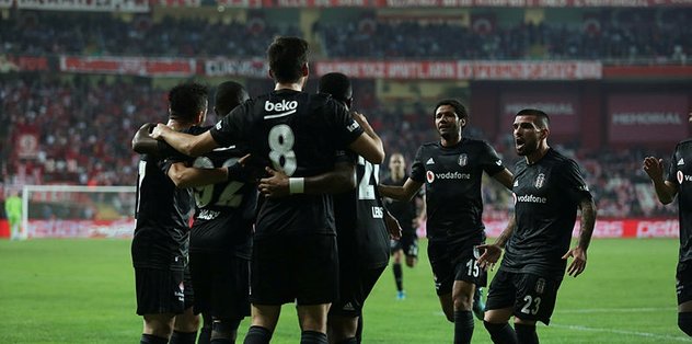 Beşiktaş vitesi beşe taktı