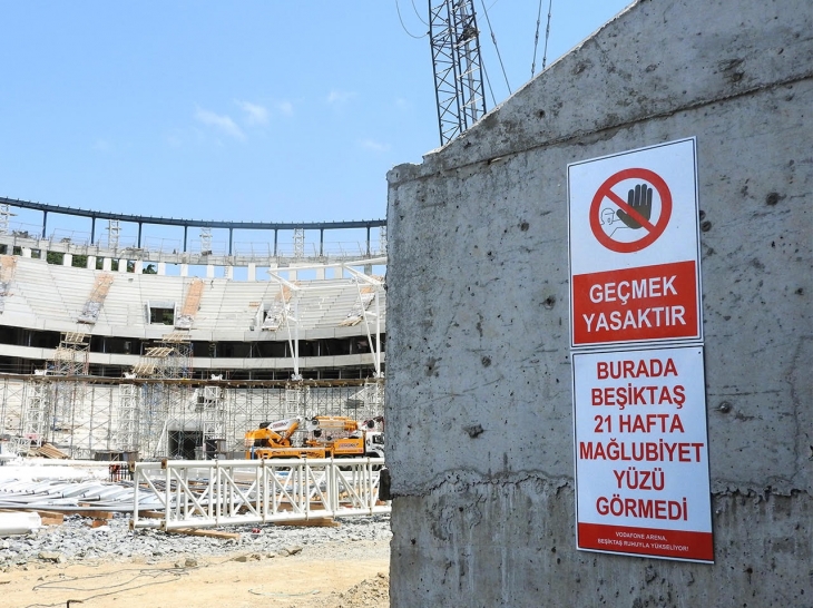 Vodafone Arena’da Beşiktaş'ı Anlatan 8 Levha