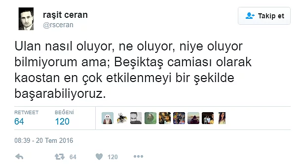 Beşiktaş'ta Gomez Depremi Taraftarı 