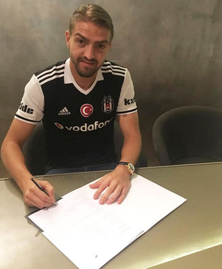 Beşiktaş Caner Erkin'le 4 yıllık sözleşme imzaladı
